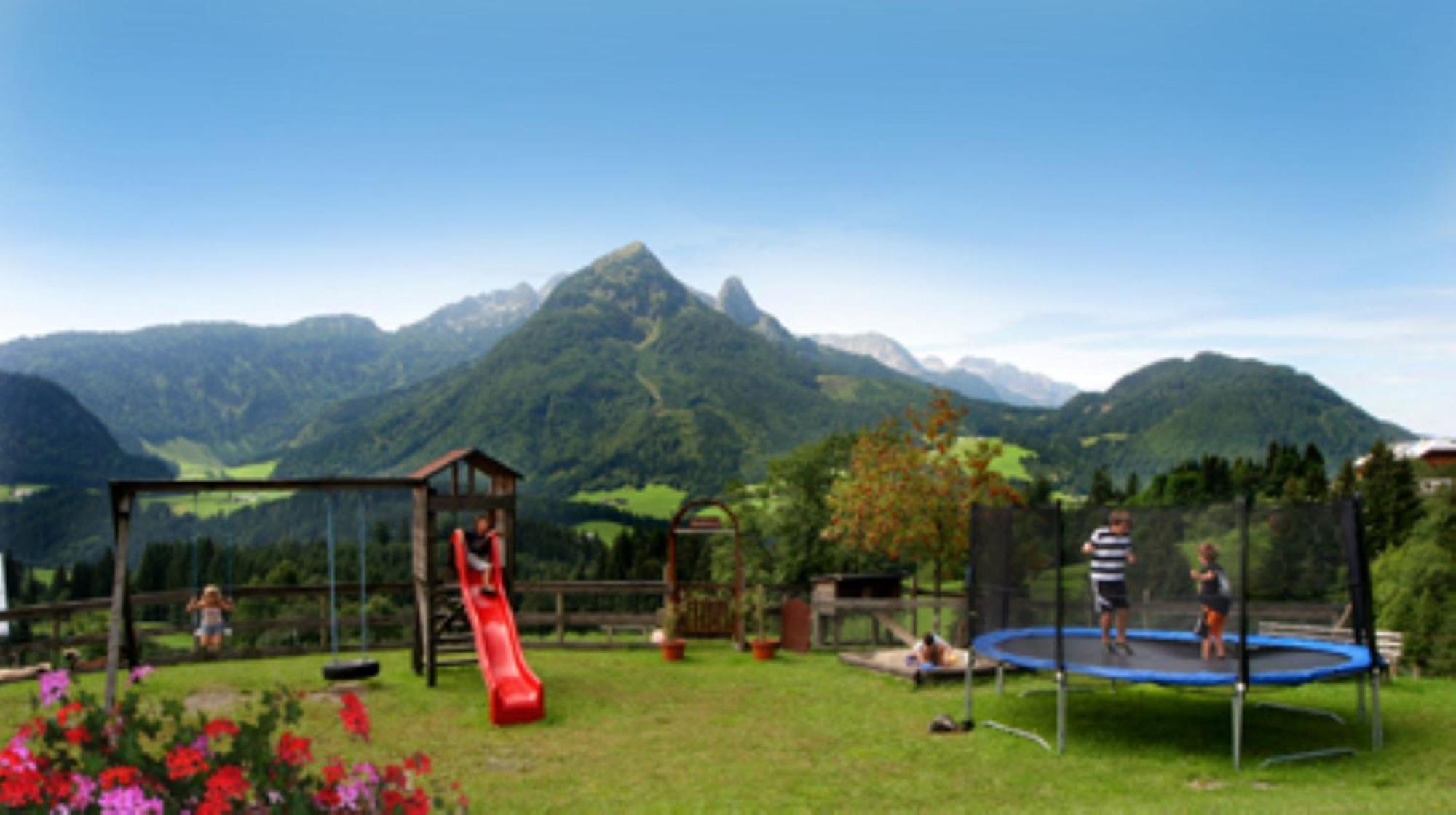 Alpenapartments Unterschlag アンベルク・イム・ランマータール エクステリア 写真